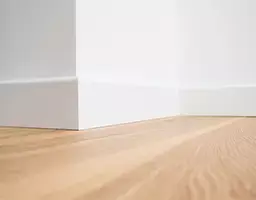 Instalação de rodapé
