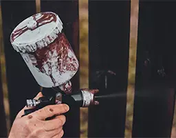Pintura de portão e grade